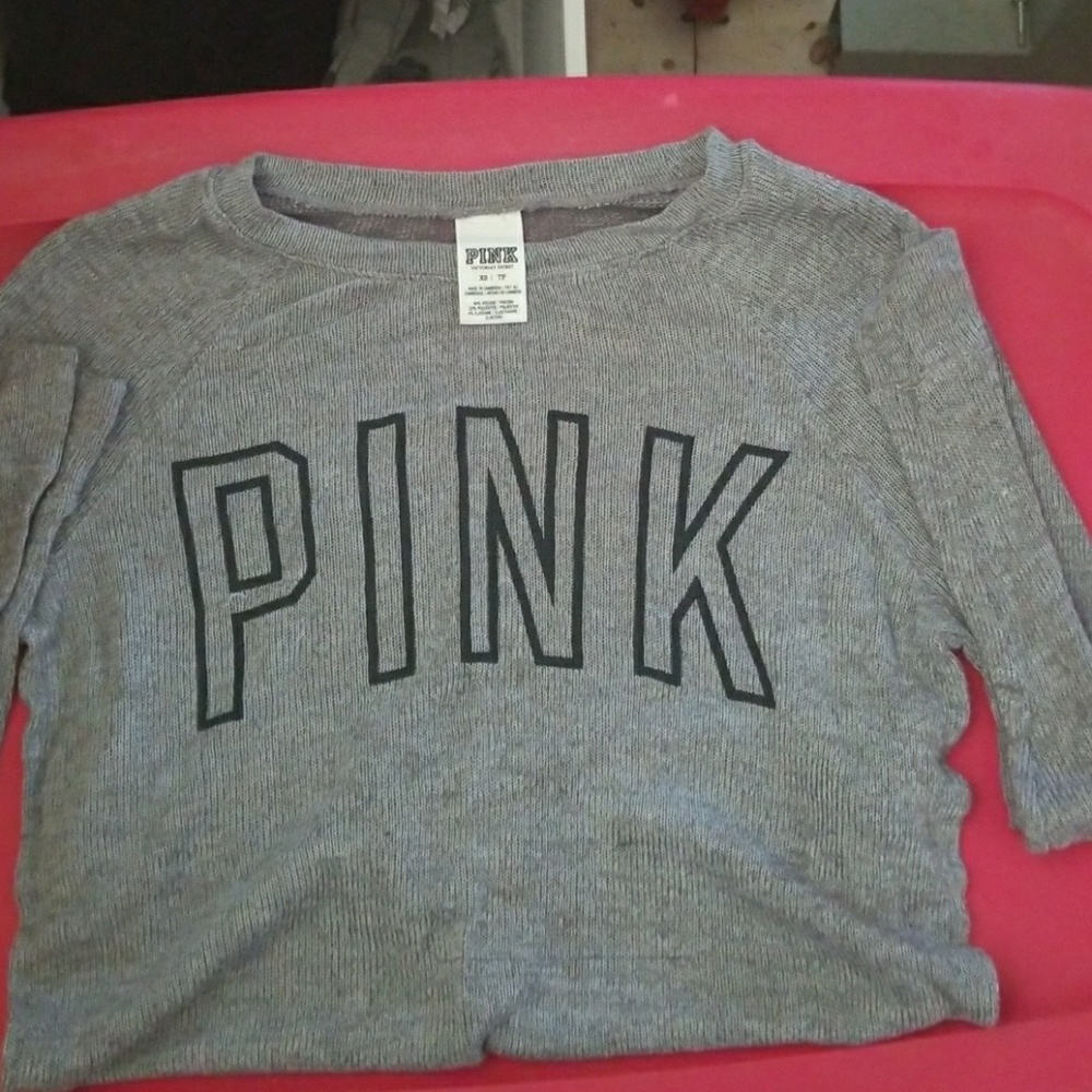 Pink sweater